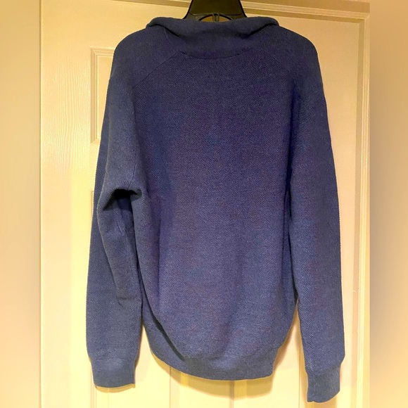NWT Polo by Ralph Lauren Logo-Embroidered Merino Wool Half-Zip Sweater Size L - Picture 3 of 6
